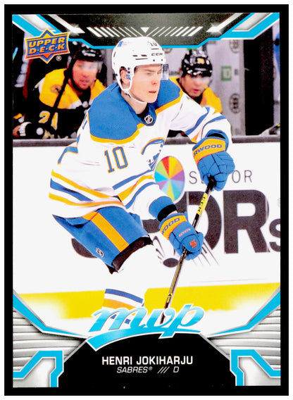 2022-23 Upper Deck MVP Henri Jokiharju Card Buffalo Sabres #155
