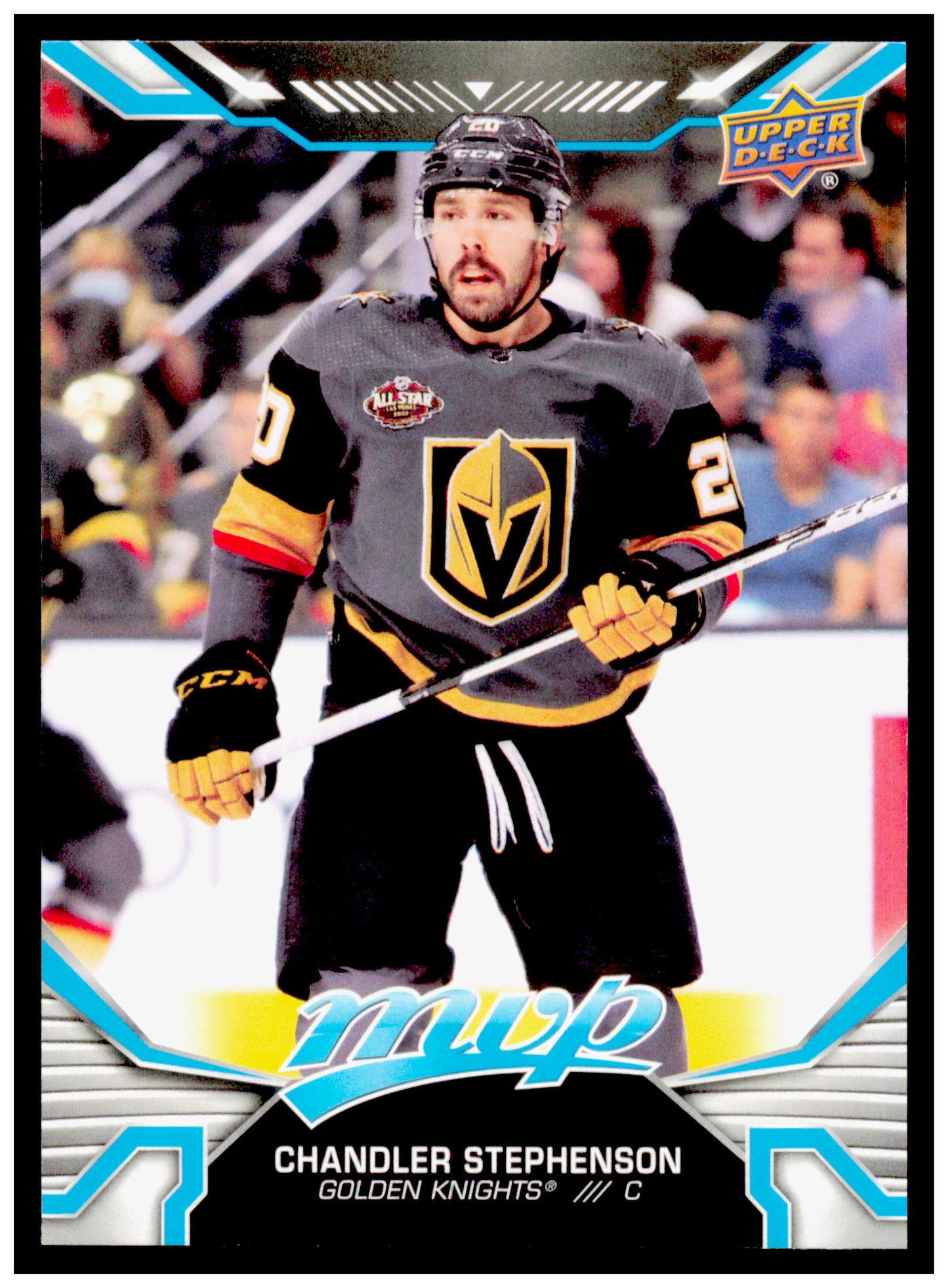 2022-23 Upper Deck MVP Chandler Stephenson Card Vegas Golden Knights #173