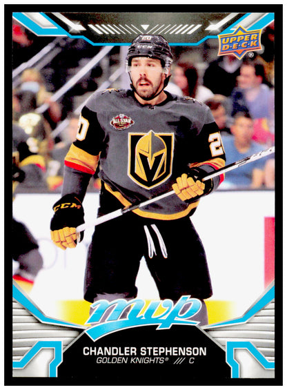 2022-23 Upper Deck MVP Chandler Stephenson Card Vegas Golden Knights #173