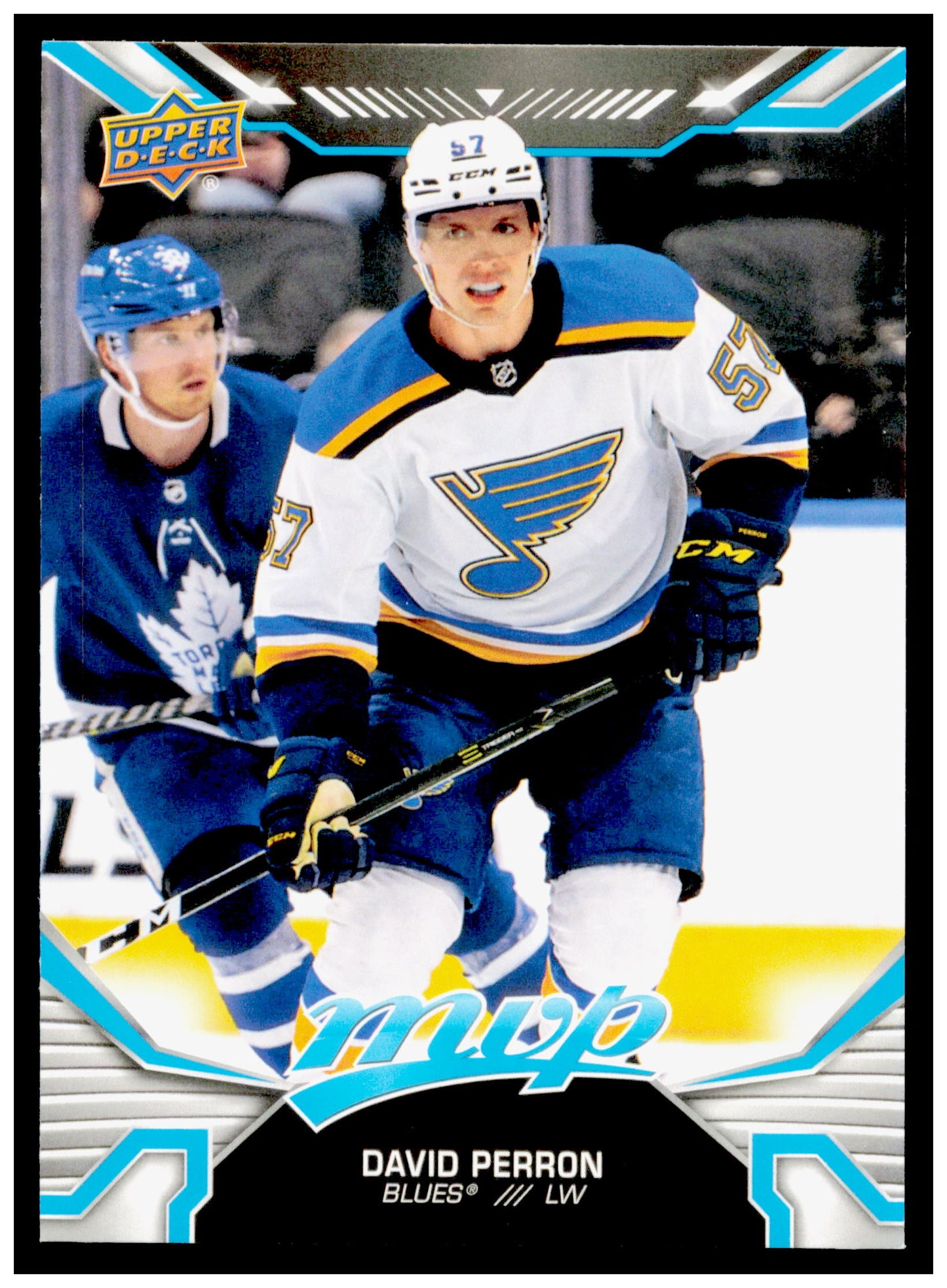 2022-23 Upper Deck MVP David Perron Card St. Louis Blues #73