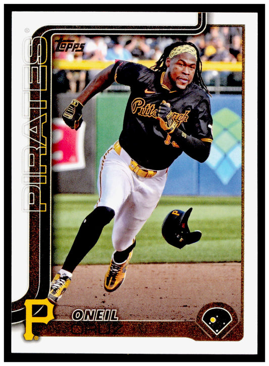 2025 Topps Oneil Cruz Card Pittsburgh Pirates #284