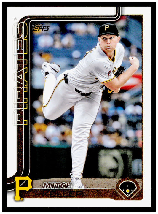 2025 Topps Mitch Keller Card Pittsburgh Pirates #108