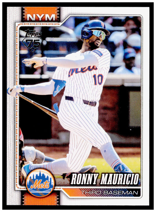 2026 Topps Ronny Mauricio Card New York Mets #159