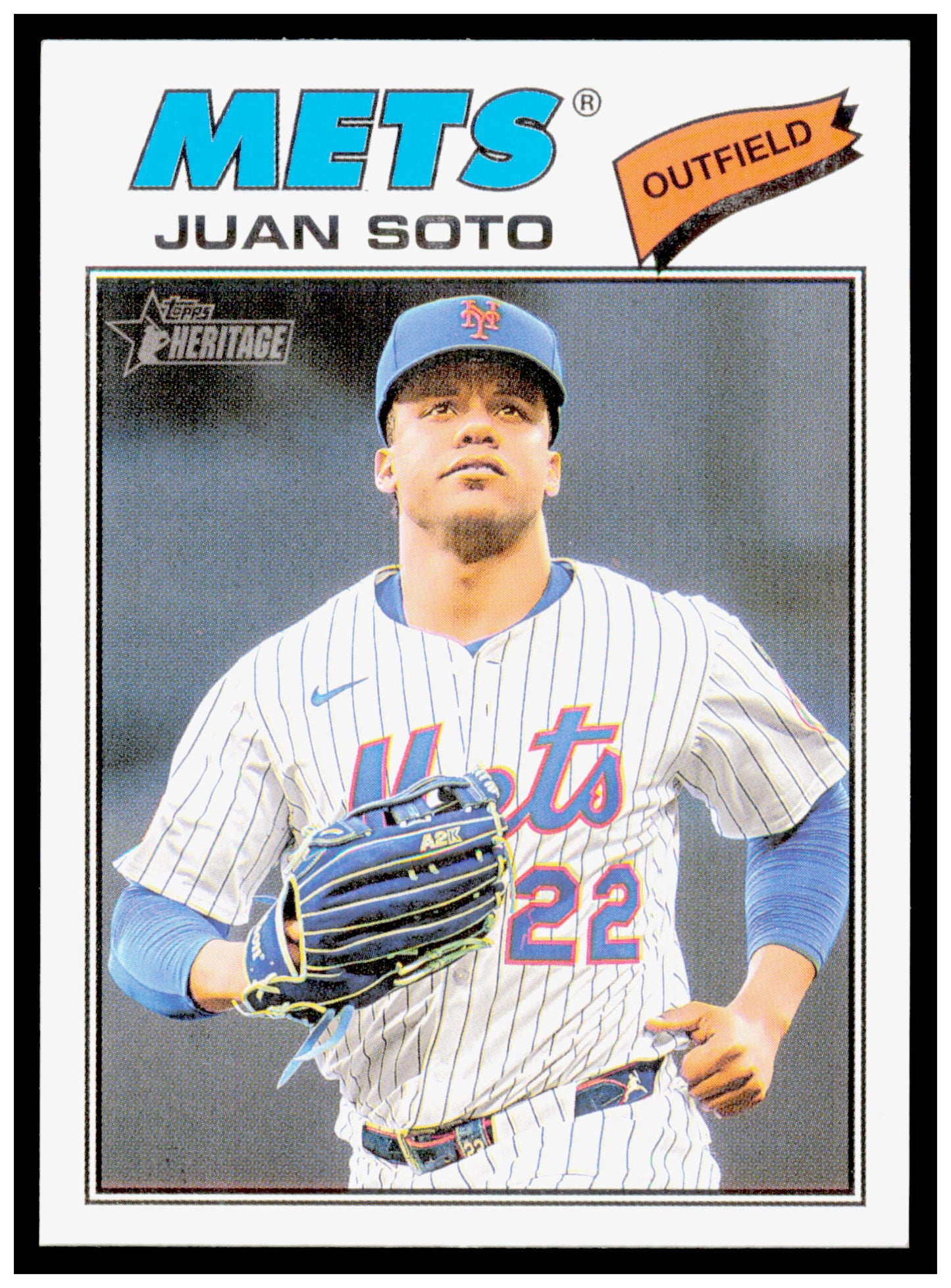 2026 Topps Heritage Juan Soto Card New York Mets #306