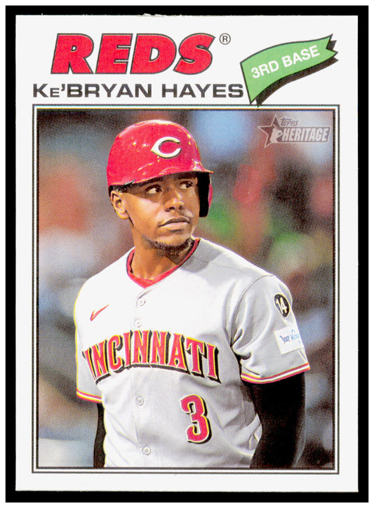 2026 Topps Heritage Ke'Bryan Hayes Card Cincinnati Reds #151