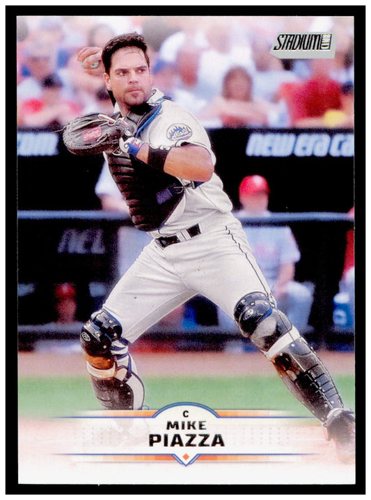 2021 Stadium Club Mike Piazza Card New York Mets #154