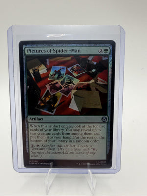 Magic Marvel's Spider-Man Pictures of Spider-Man Card Uncommon #109