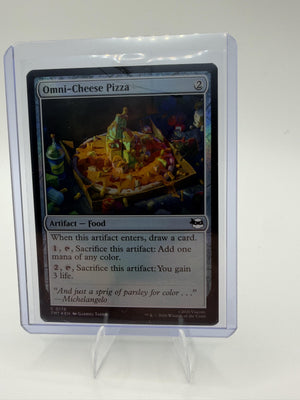 Magic Teenage Mutant Ninja Turtles Omni-Cheese Pizza Card Common #176