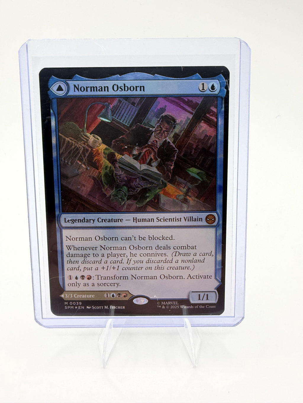 Magic Marvel's Spider-Man Norman Osborn Card Mythic #39
