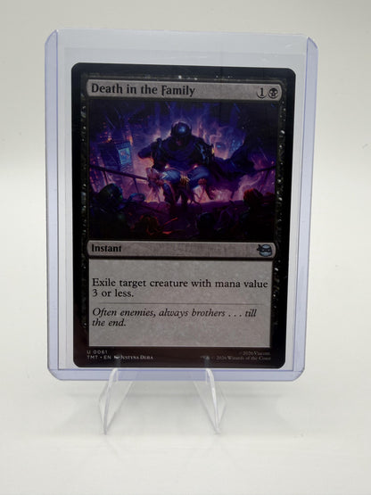Magic Teenage Mutant Ninja Turtles Death in the Family Card Uncommon #61