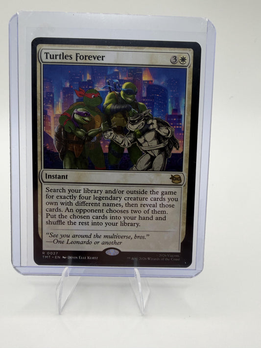 Magic Teenage Mutant Ninja Turtles Turtles Forever Card Rare #27