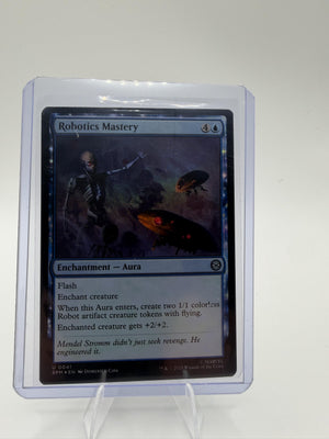 Magic Marvel's Spider-Man Robotics Mastery Card Uncommon #41 Foil