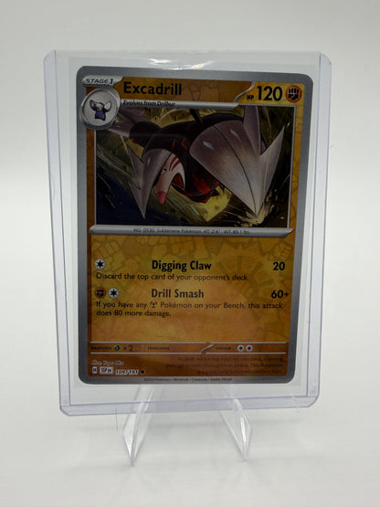 Excadrill 109/191 Reverse Holo Surging Sparks Pokemon Card  Scarlet Violet