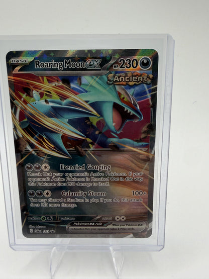 Roaring Moon ex SVP 067 Black Star Promo Ancient Pokemon Card NM Scarlet Violet