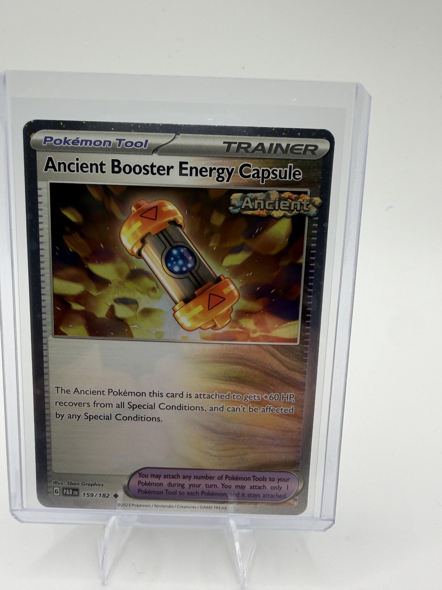 Ancient Booster Energy Capsule 159/182 Reverse Holo Paradox Rift Pokemon NM