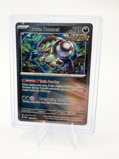Brute Bonnet 123/182 Rare Holo Paradox Rift Ancient Pokemon Card NM