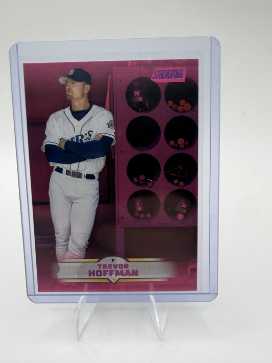 2025 Stadium Club Trevor Hoffman Card Pink Foil San Diego Padres #192
