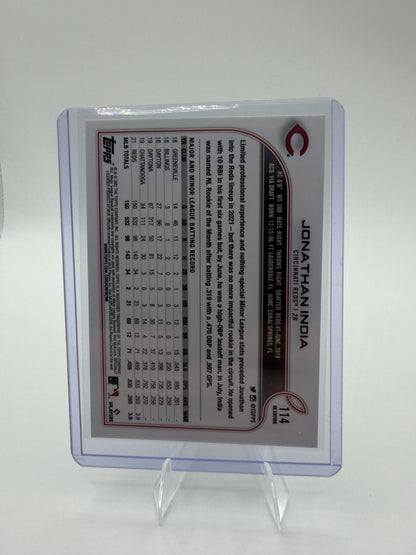 Jonathan India 2022 Topps UK Edition #114 All-Star Rookie Cup Cincinnati Reds