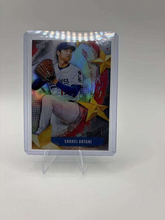 2025 Topps Update Shohei Ohtani Card Stars of MLB Los Angeles Dodgers #SMLB-77