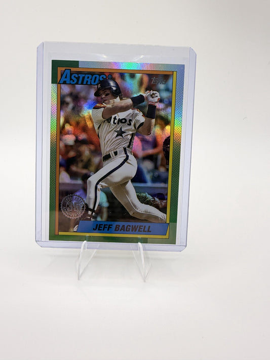 Jeff Bagwell 2025 Topps 35th Anniversary 1990  Foil Parallel Astros