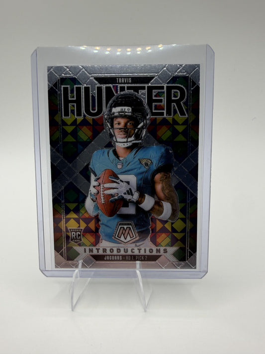 2025 Panini Mosaic Travis Hunter Card Introductions Mosaic Jaguars