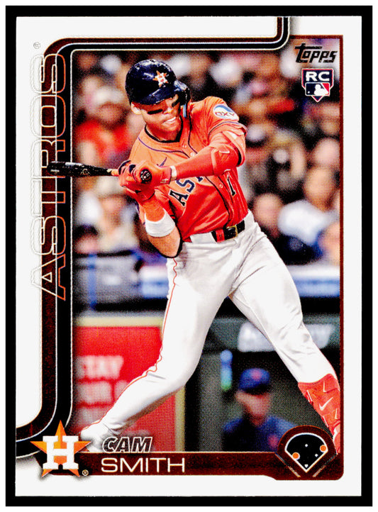 2025 Topps Update Cam Smith Card RC Houston Astros #US298