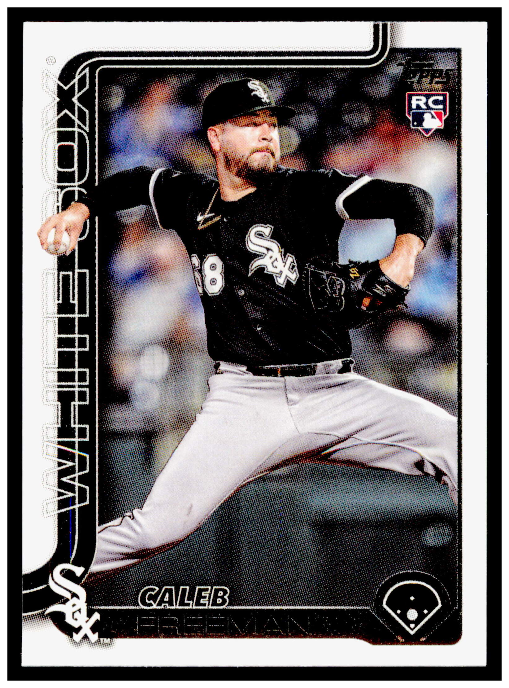 2025 Topps Update Caleb Freeman Card RC Chicago White Sox #US253