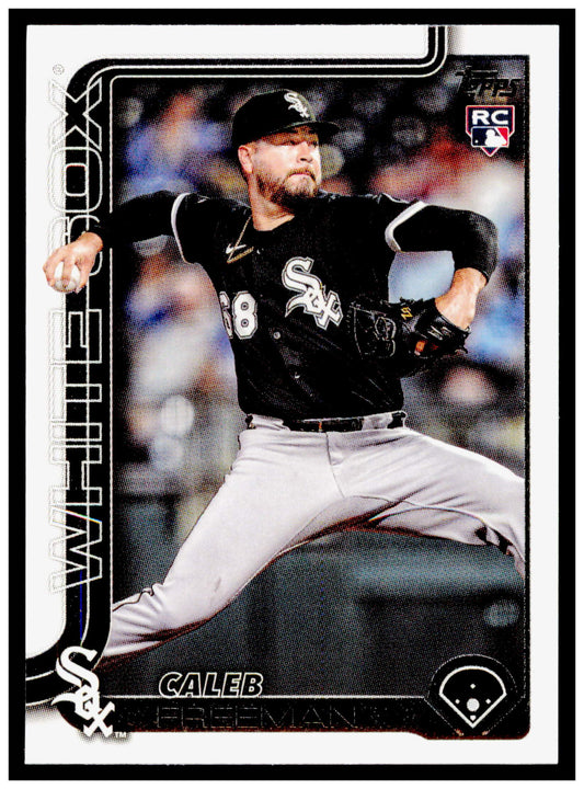 2025 Topps Update Caleb Freeman Card RC Chicago White Sox #US253