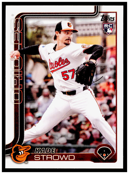 2025 Topps Update Kade Strowd Card RC Baltimore Orioles #US146