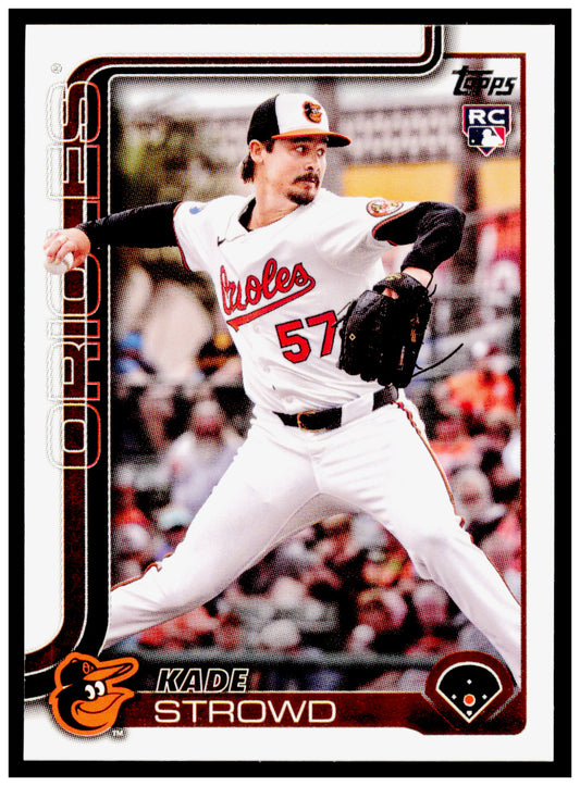2025 Topps Update Kade Strowd Card RC Baltimore Orioles #US146