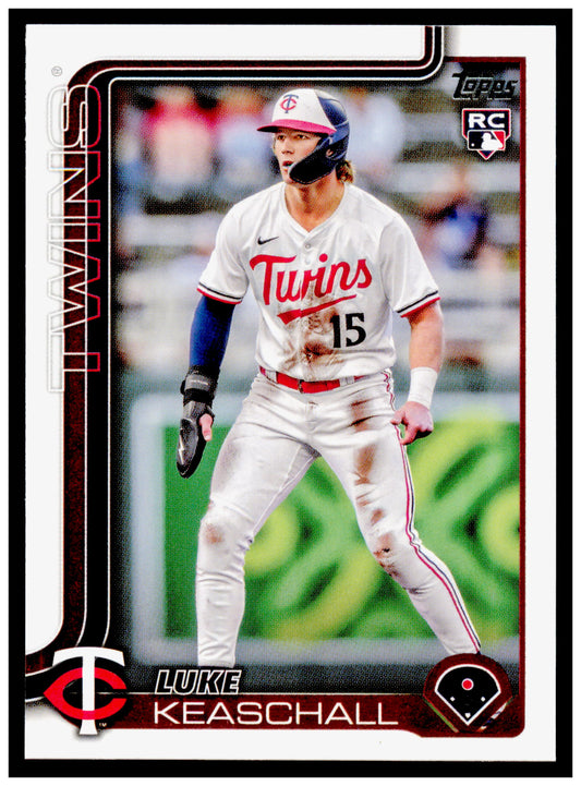 2025 Topps Update Luke Keaschall Card RC Minnesota Twins #US16