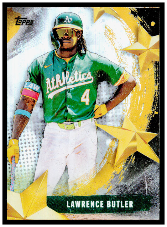 2025 Topps Update Lawrence Butler Card Stars of MLB Athletics #SMLB-85