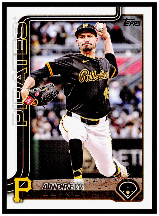 2025 Topps Update Andrew Heaney Card Pittsburgh Pirates #US299