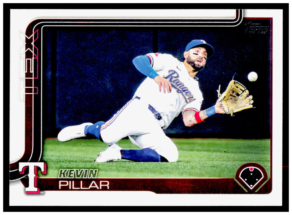 2025 Topps Update Kevin Pillar Card Texas Rangers #US311