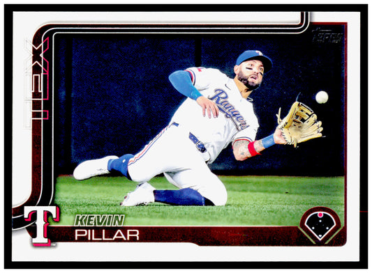 2025 Topps Update Kevin Pillar Card Texas Rangers #US311