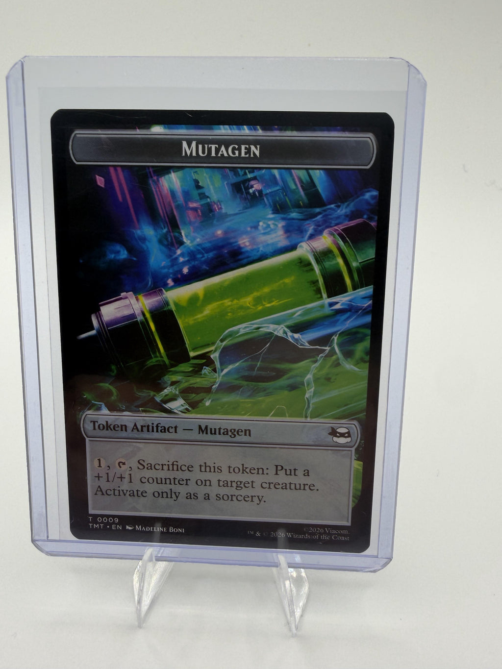 Magic MTG Mutagen Token Artifact 0009 Teenage Mutant Ninja Turtles TMT