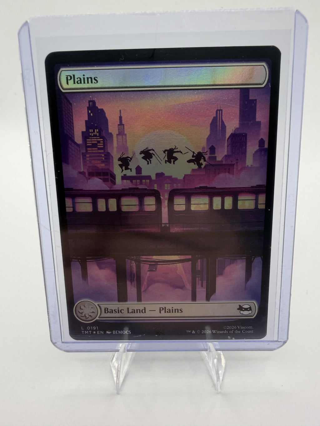 Teenage Mutant Ninja Turtles Plains (0191) Card Land #191