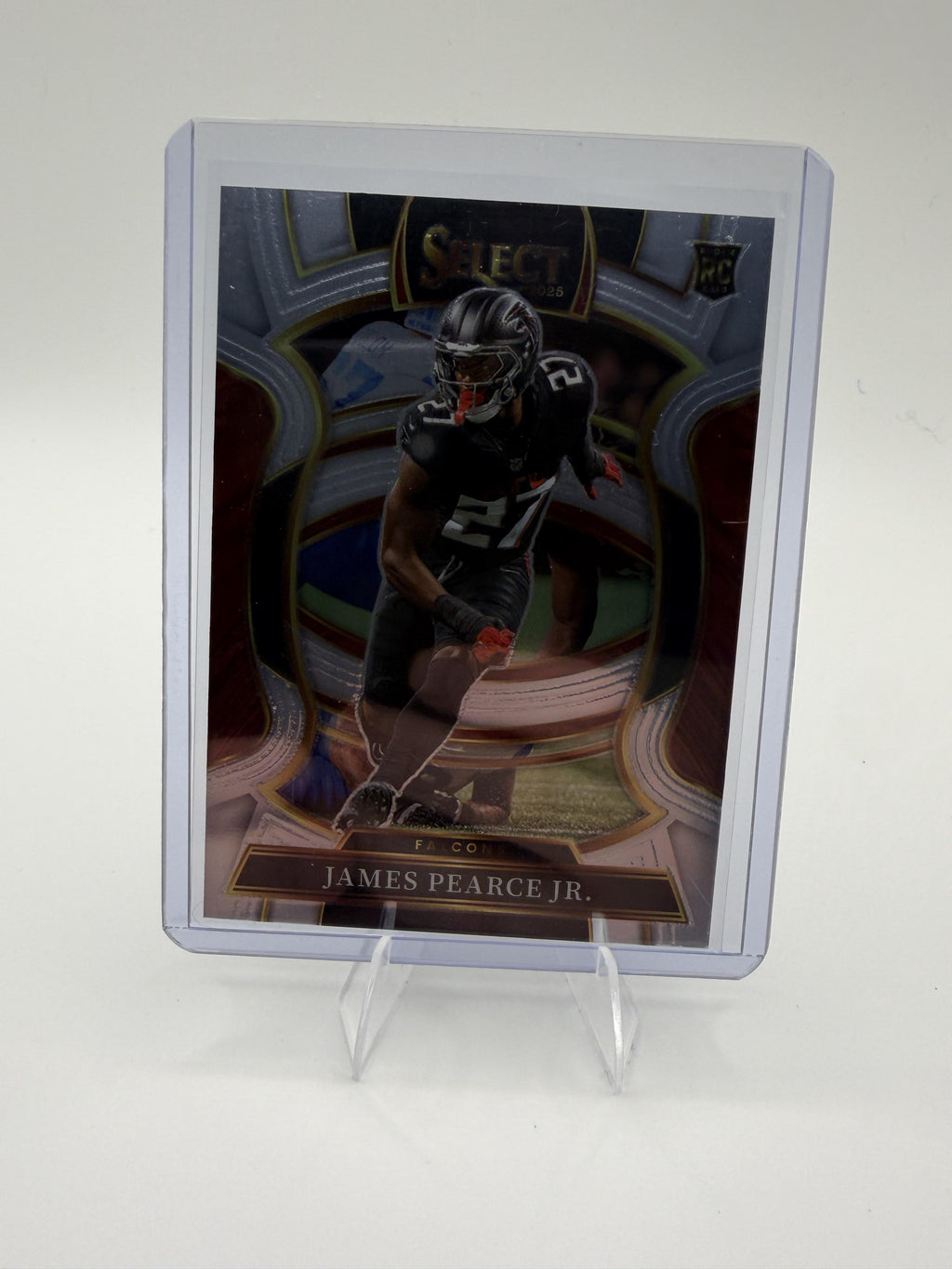 2025 Panini Select James Pearce Jr. Card Atlanta Falcons #48
