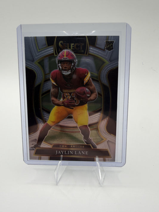 2025 Panini Select Jaylin Lane Card Washington Commanders #89