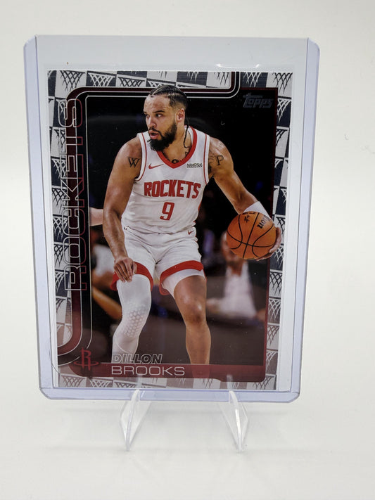 2025 Topps Dillon Brooks #181 Season Tip-Off Parallel Houston Rockets