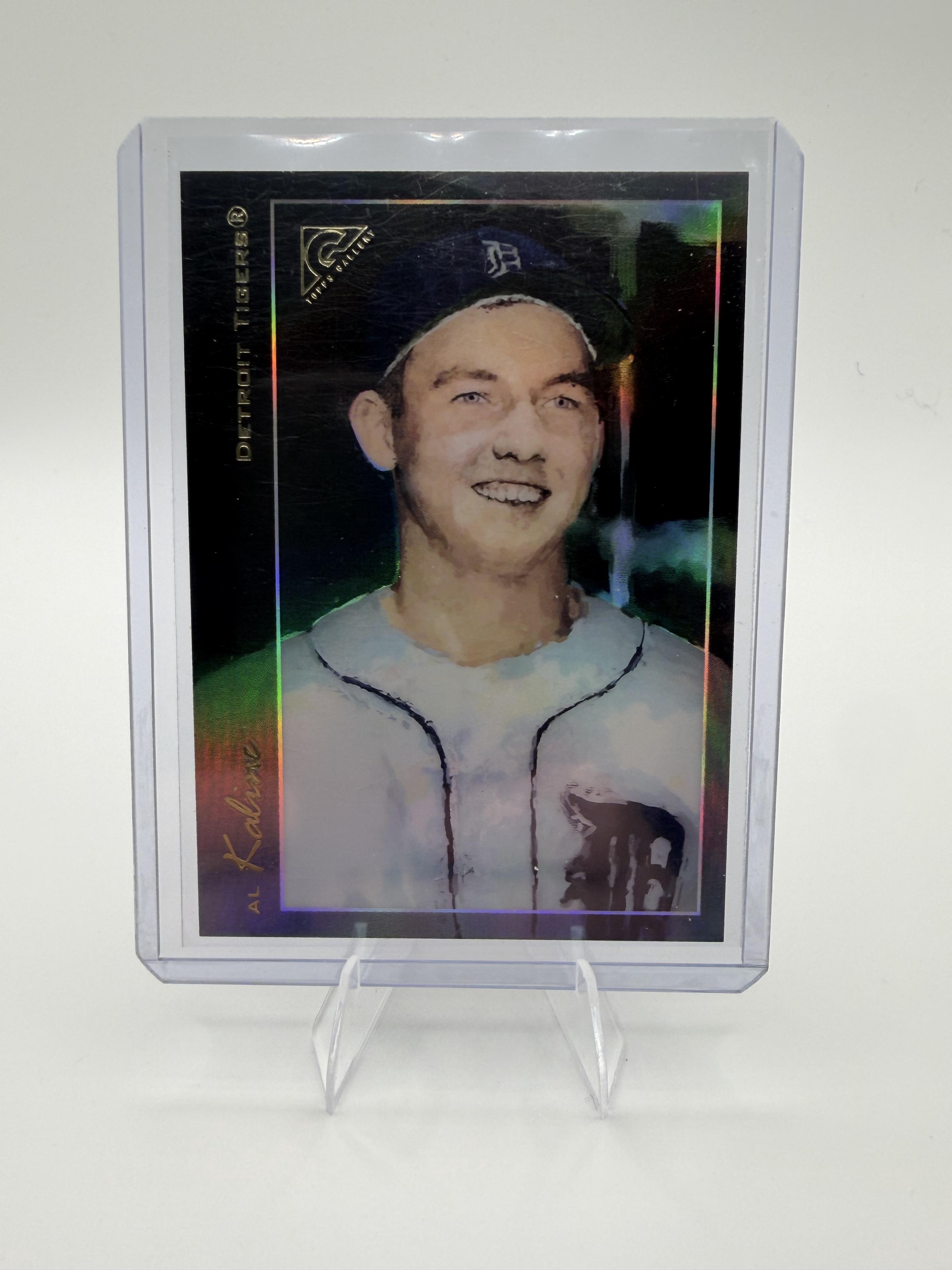 2005 Topps Gallery Al Kaline Card Detroit Tigers #193