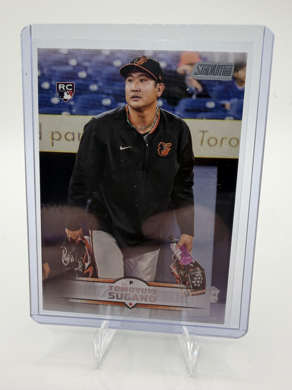 2025 Stadium Club Tomoyuki Sugano Card RC Baltimore Orioles #8