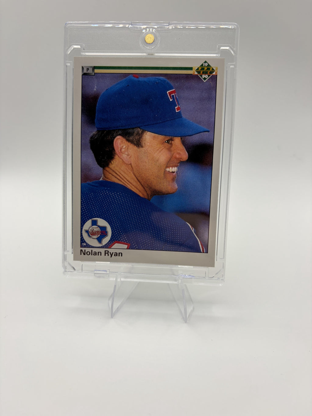 1990 Upper Deck Nolan Ryan Card Texas Rangers #544