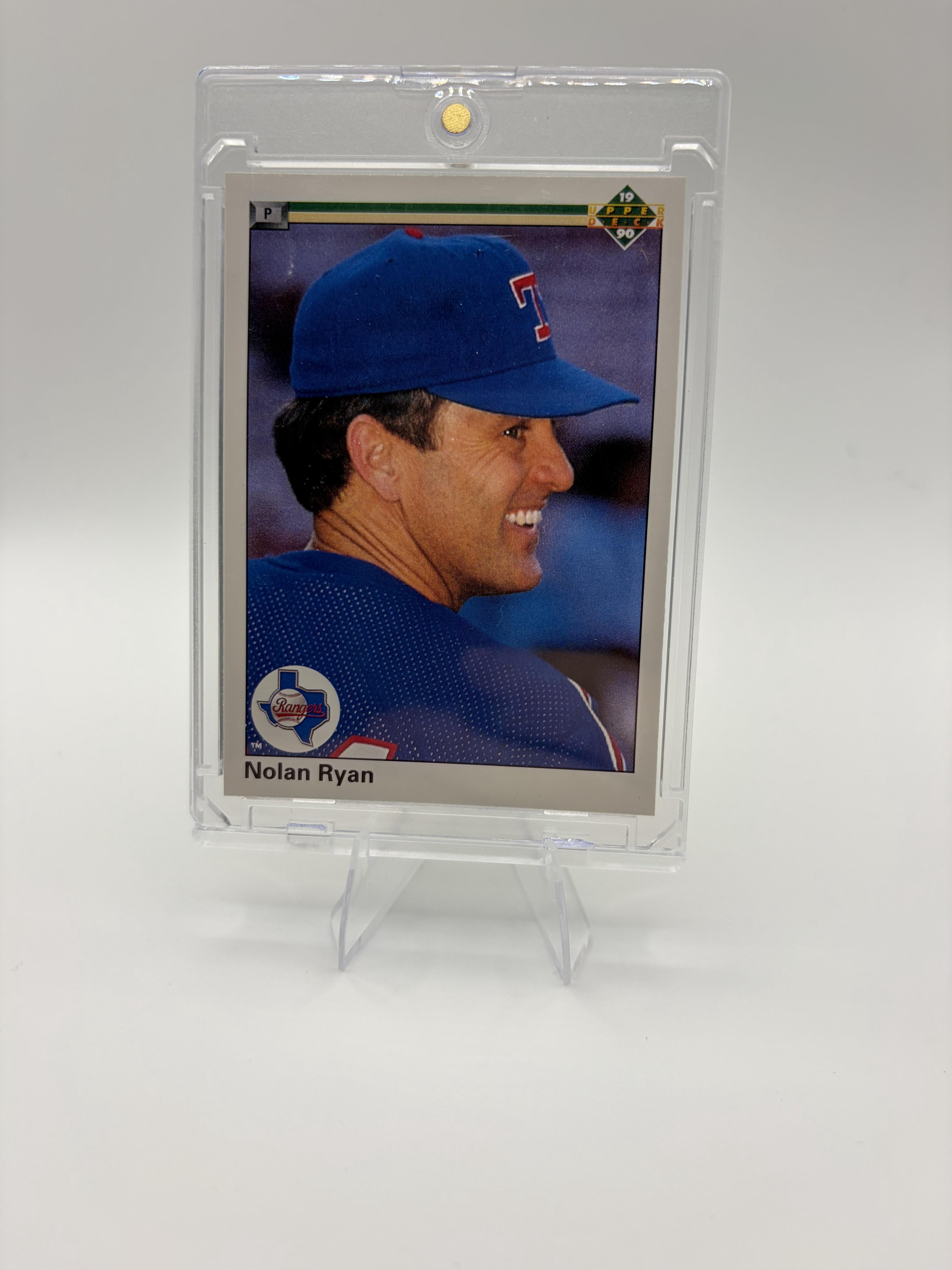 1990 Upper Deck Nolan Ryan Card Texas Rangers #544