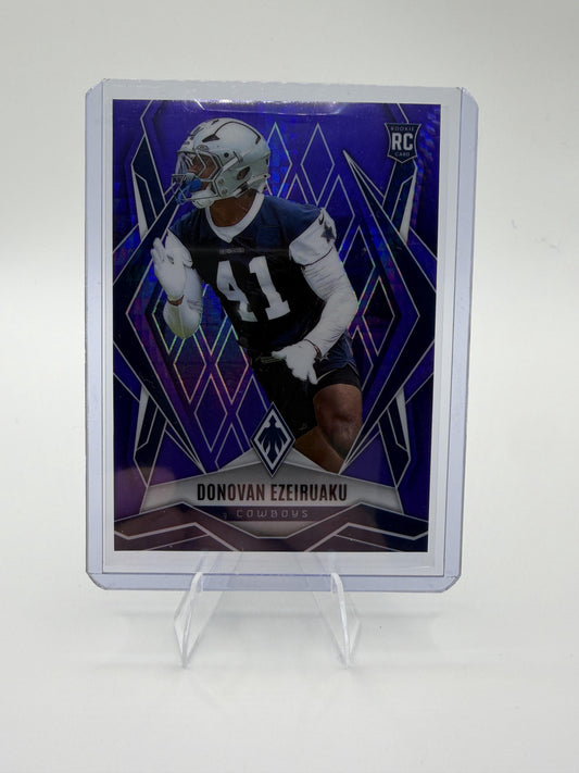 2025 Panini Phoenix Donovan Ezeiruaku Card RC Dallas Cowboys #209 #/249