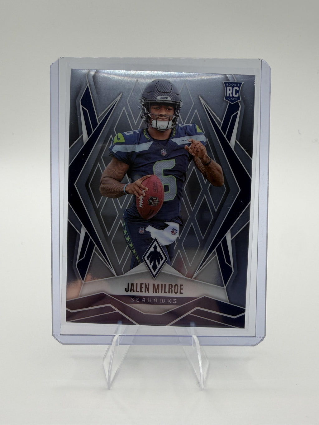 2025 Panini Phoenix Jalen Milroe Card RC Seattle Seahawks #151