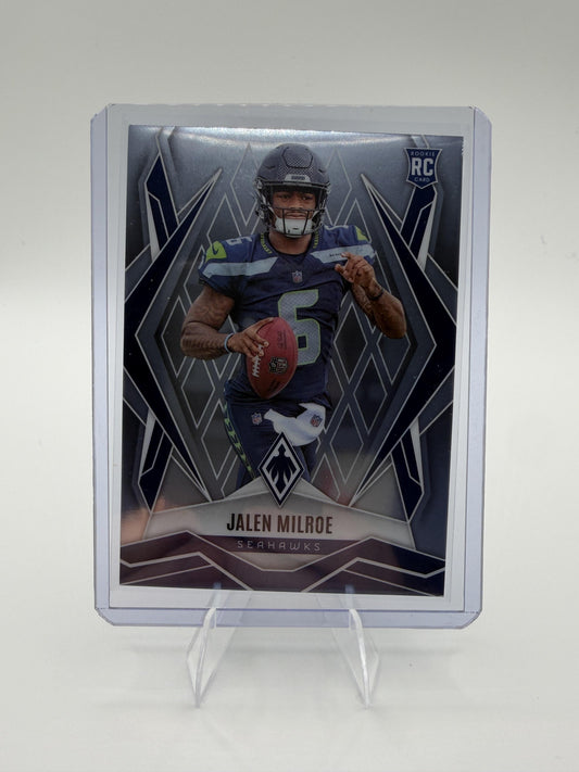 2025 Panini Phoenix Jalen Milroe Card RC Seattle Seahawks #151