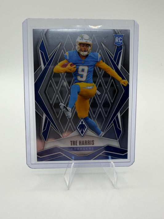 2025 Panini Phoenix Tre Harris Card RC Los Angeles Chargers #160