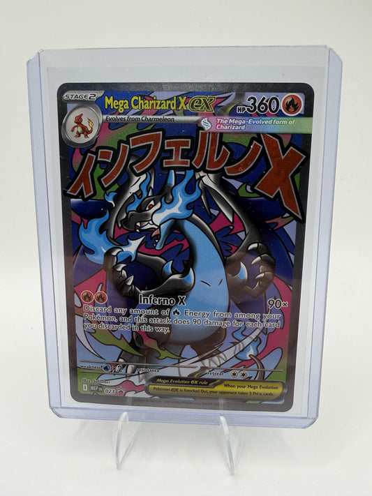 Mega Charizard X ex MEP EN 023 Ultra Premium Collection UPC Promo Pokemon Card