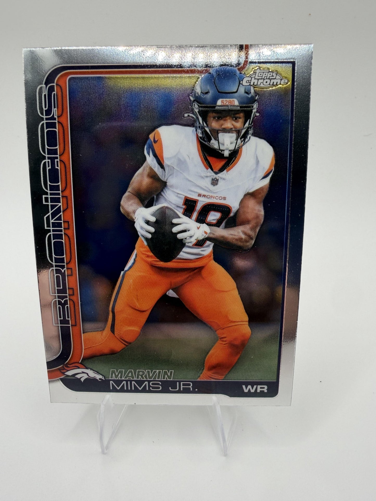 2025 Topps Chrome Marvin Mims Jr. #87 Denver Broncos WR